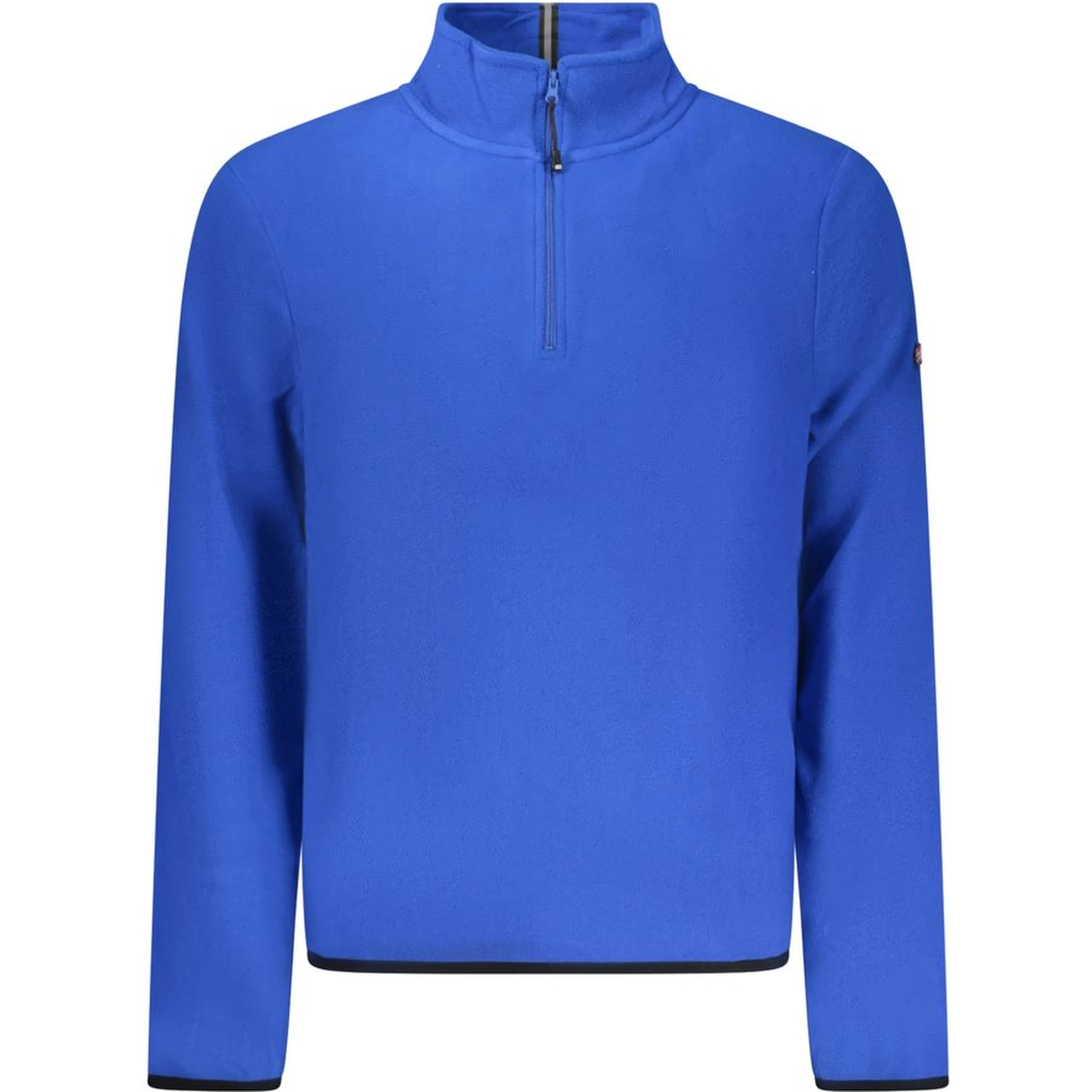 Blue Polyester Men Sweater