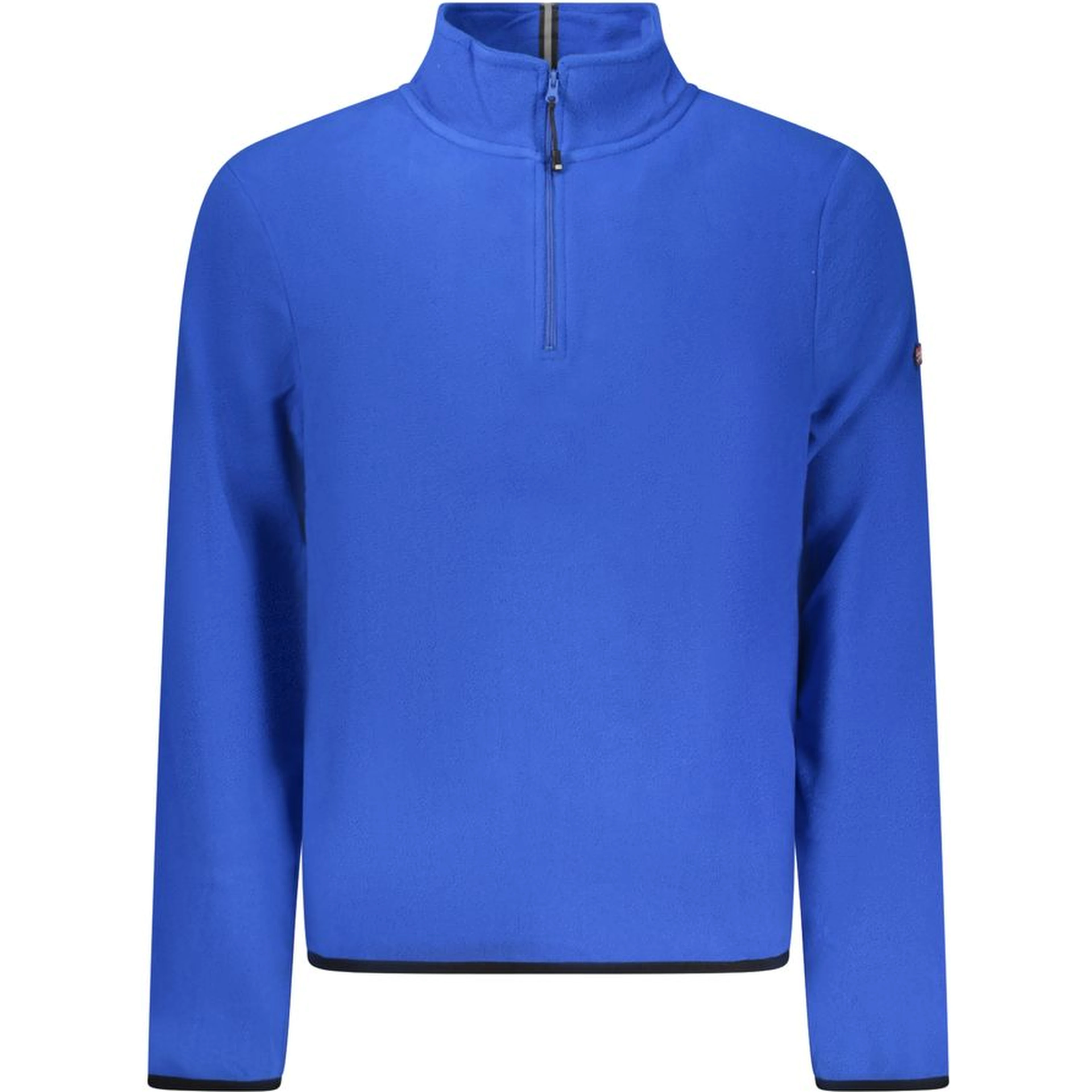 Blue Polyester Men Sweater