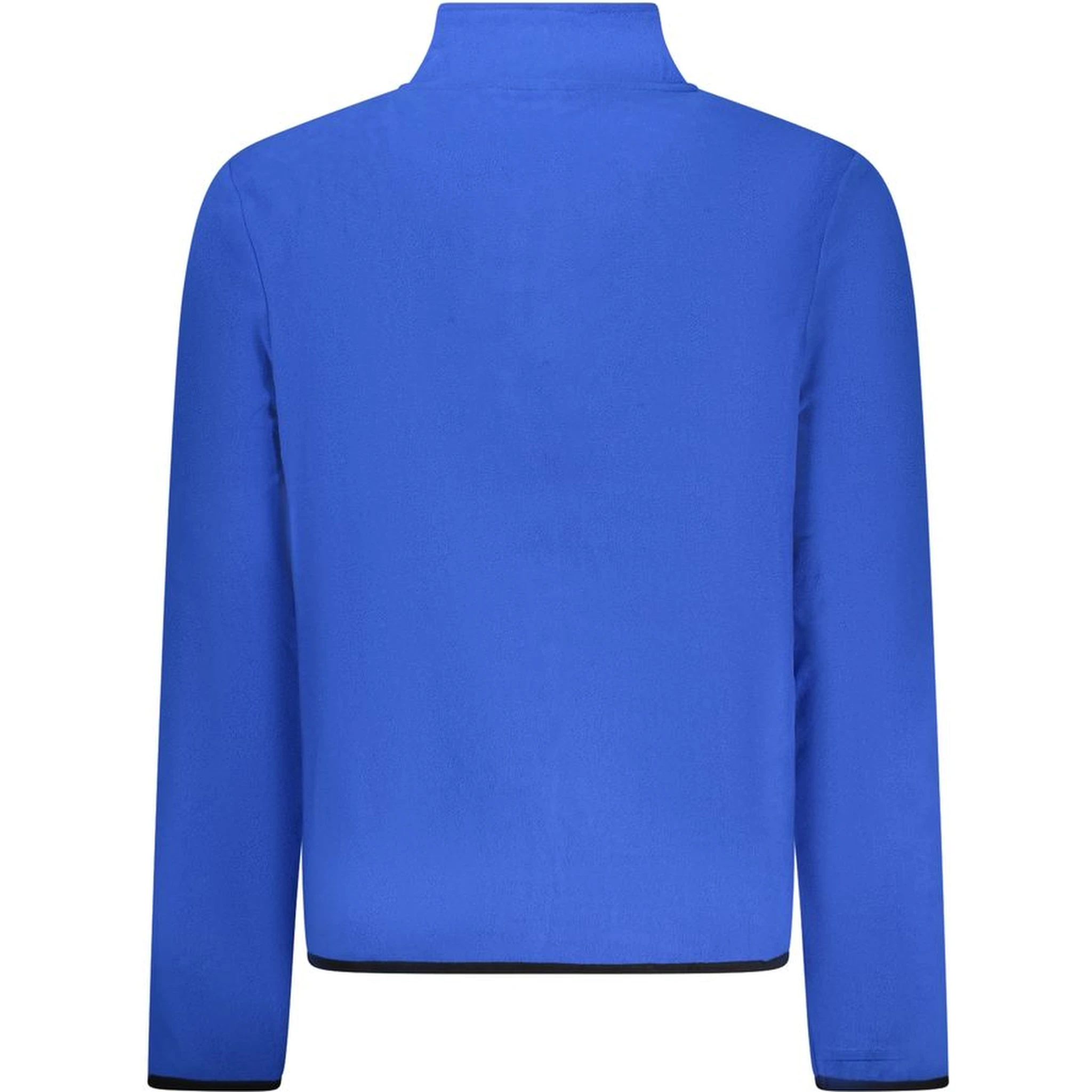 Blue Polyester Men Sweater
