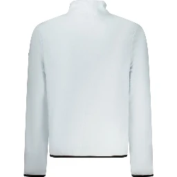 Blue Polyester Men Sweater