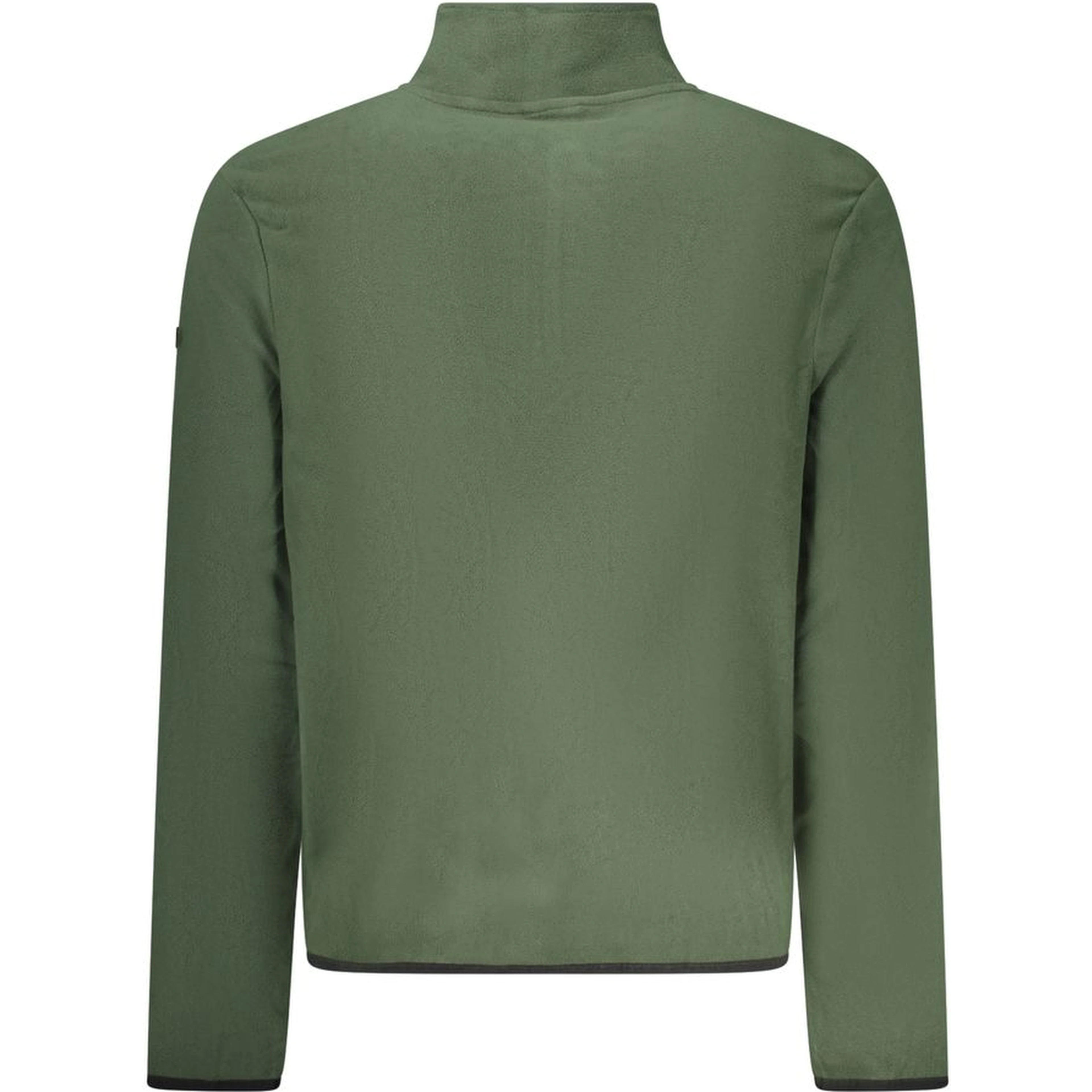 Green Polyester Men Sweater