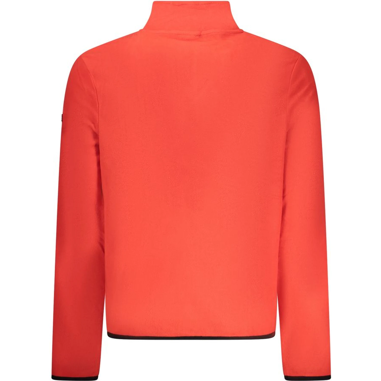 Red Polyester Men Sweater