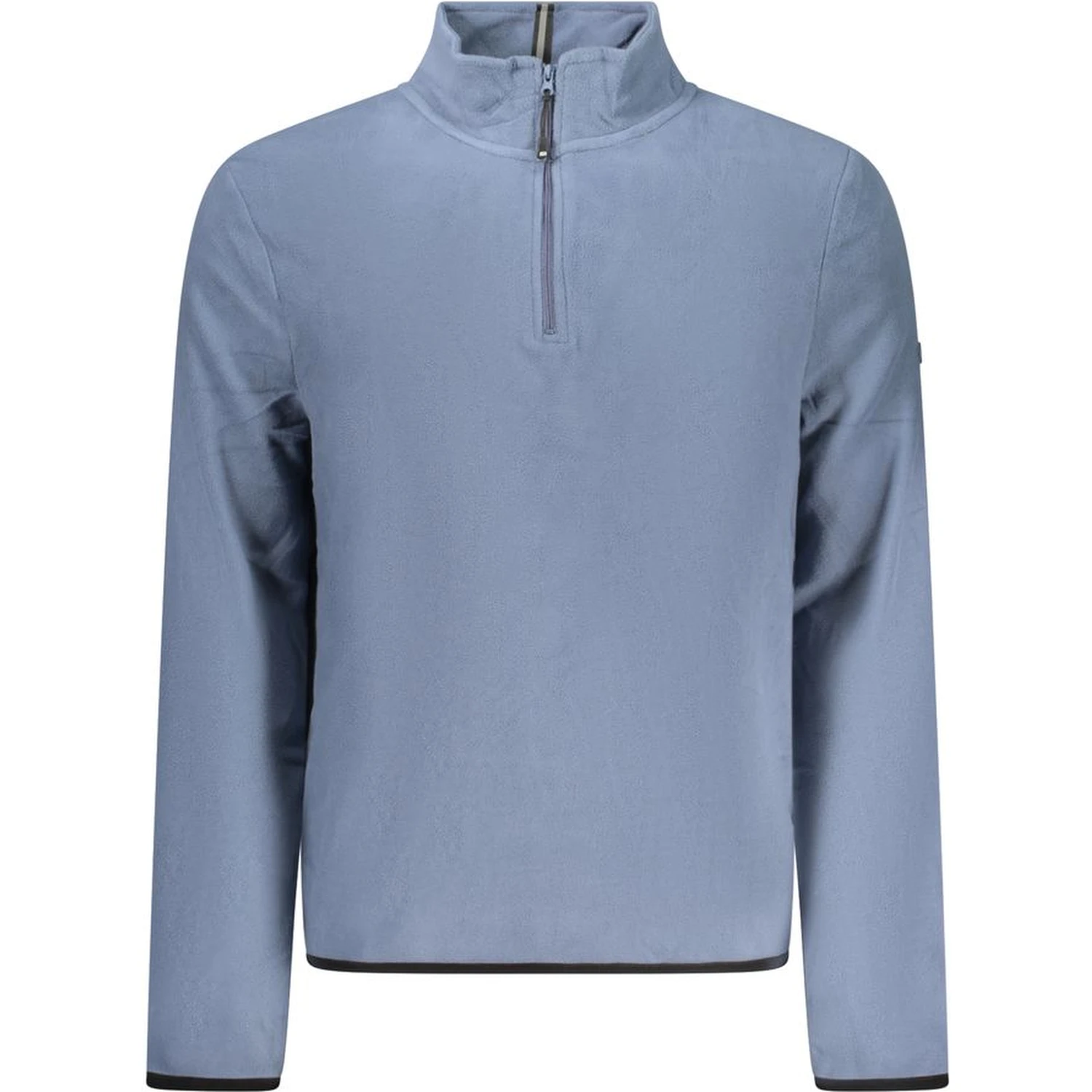 Blue Polyester Men Sweater
