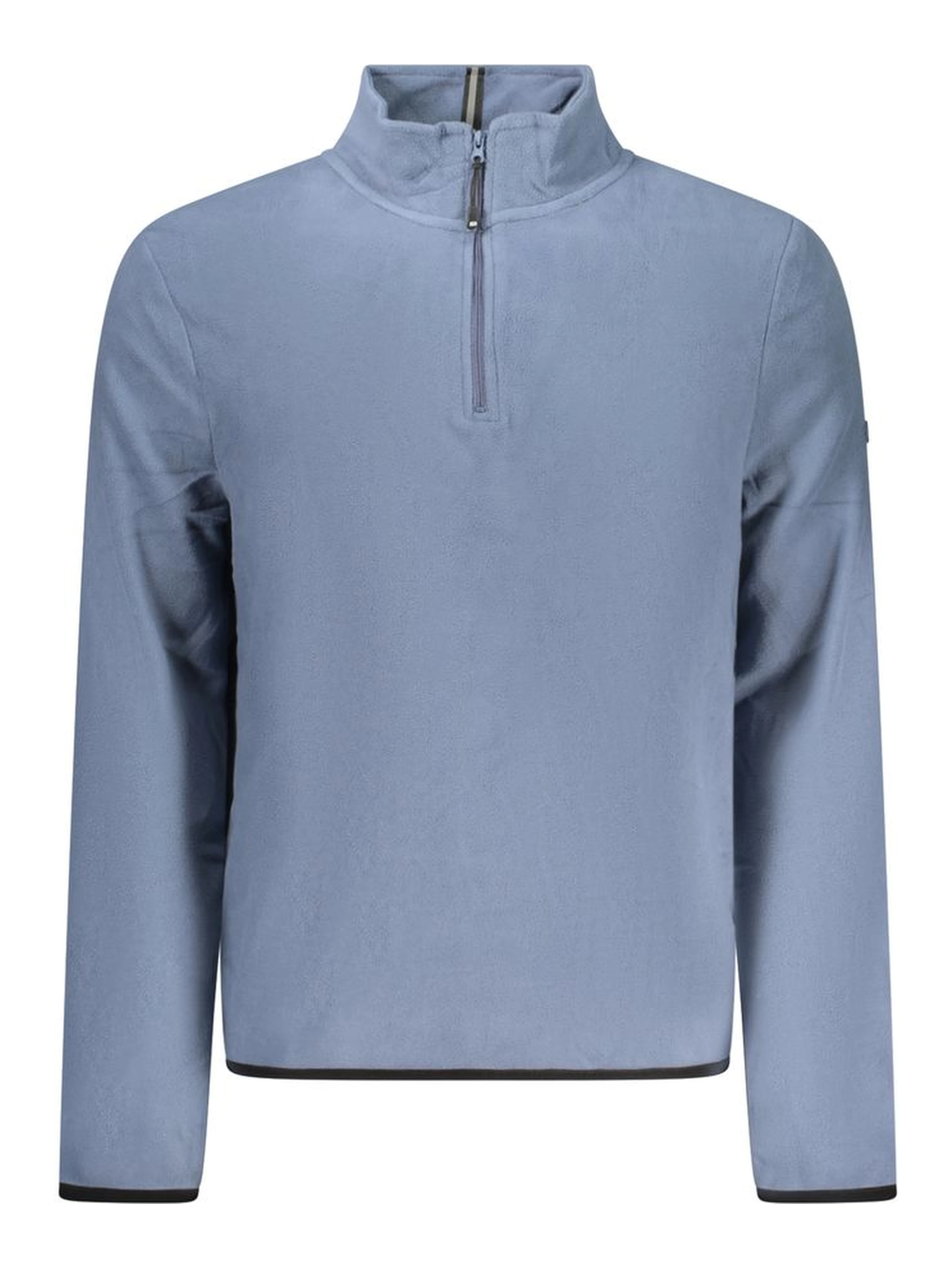 Blue Polyester Men Sweater