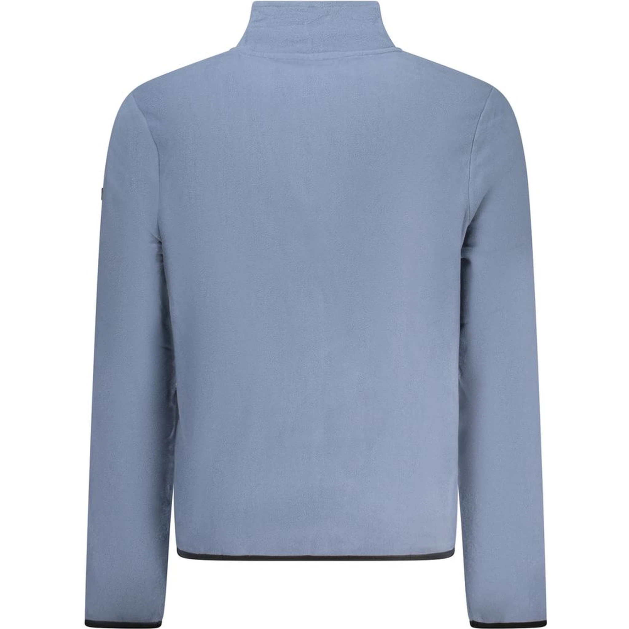 Blue Polyester Men Sweater