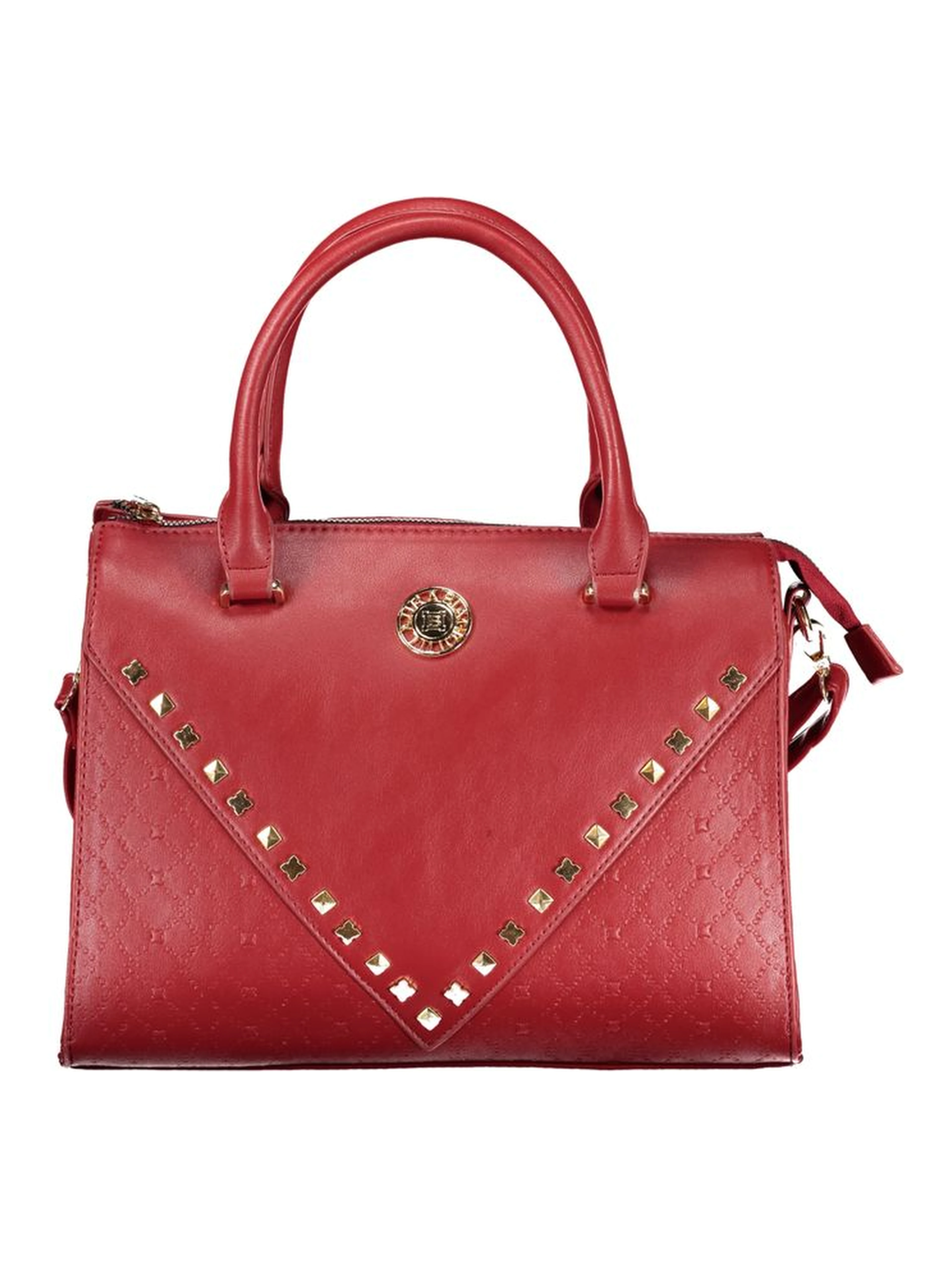 Red PVC Women Handbag