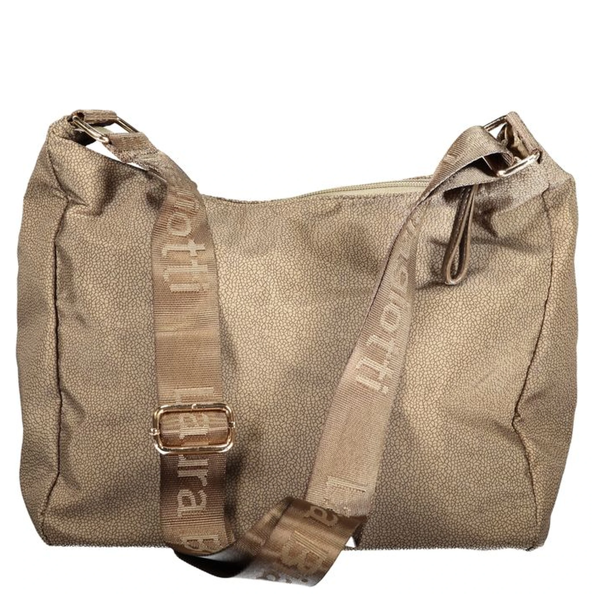 Beige Polyester Women Handbag