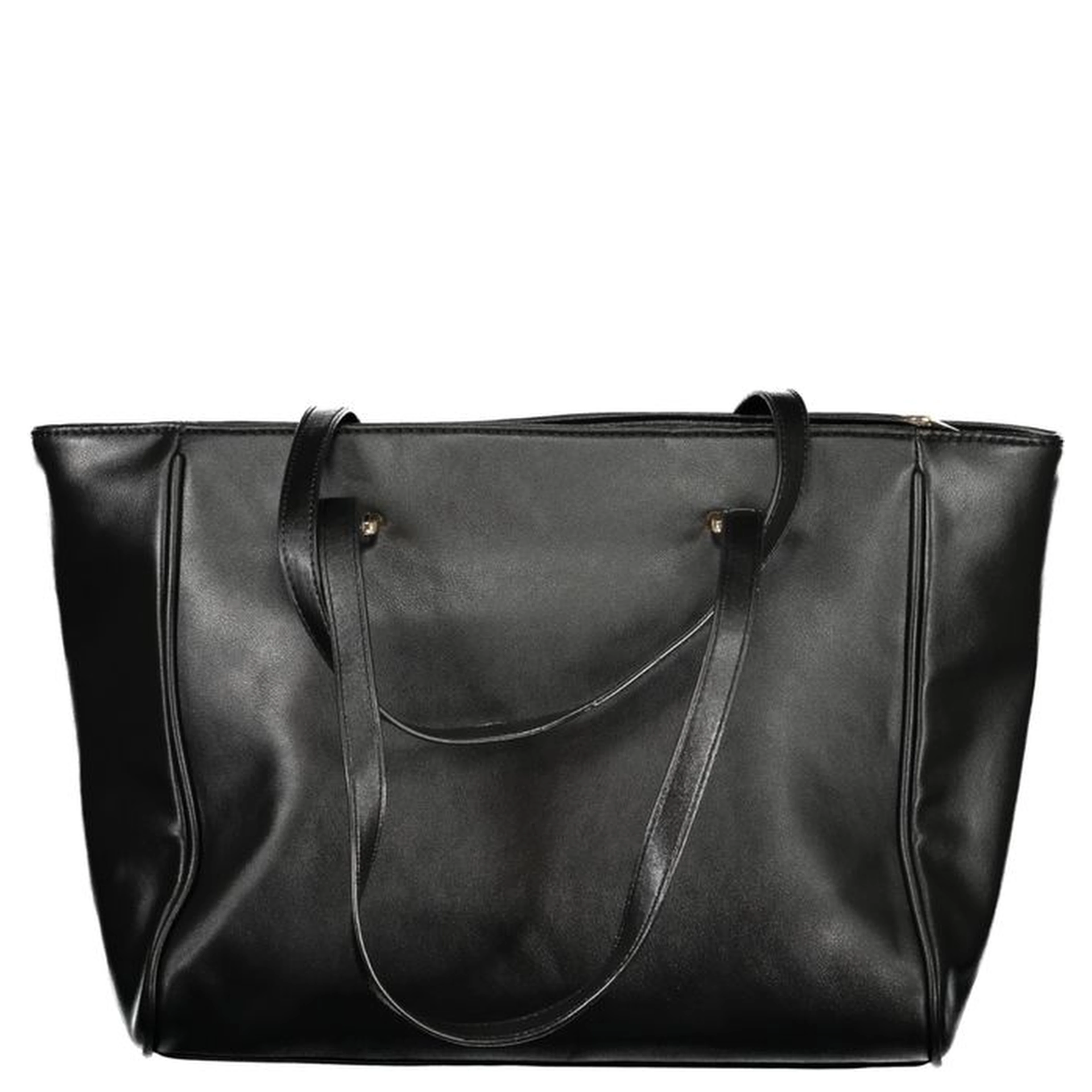 Black PVC Women Handbag