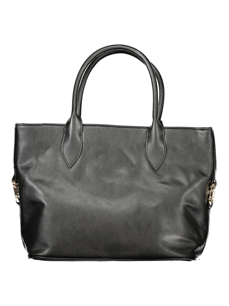 Black PVC Women Handbag alternative