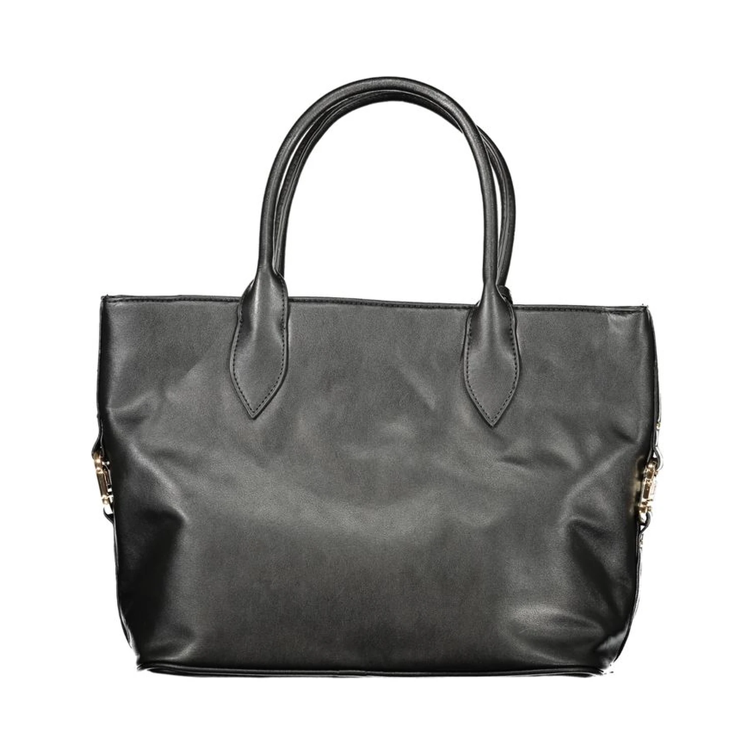 Black PVC Women Handbag