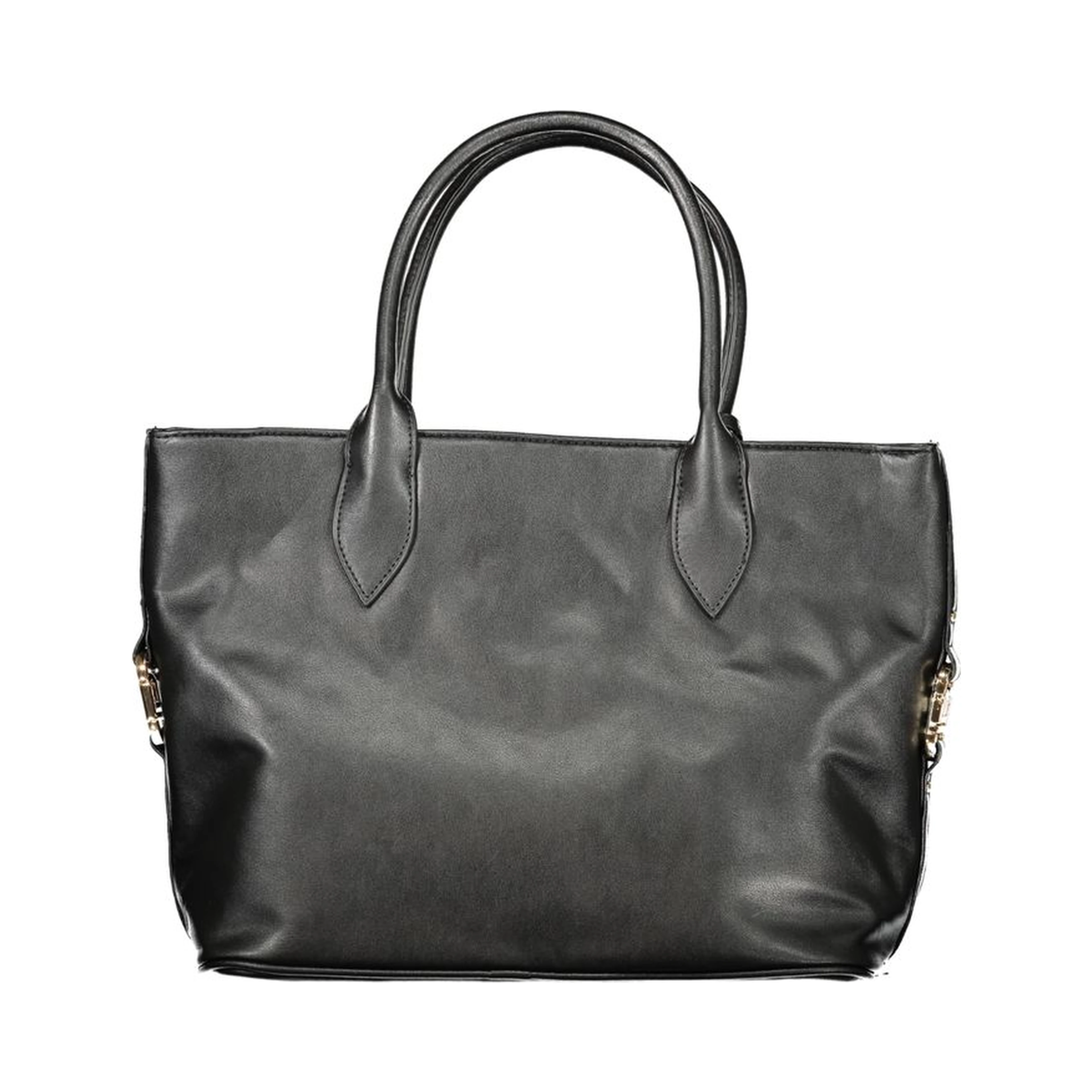 Black PVC Women Handbag