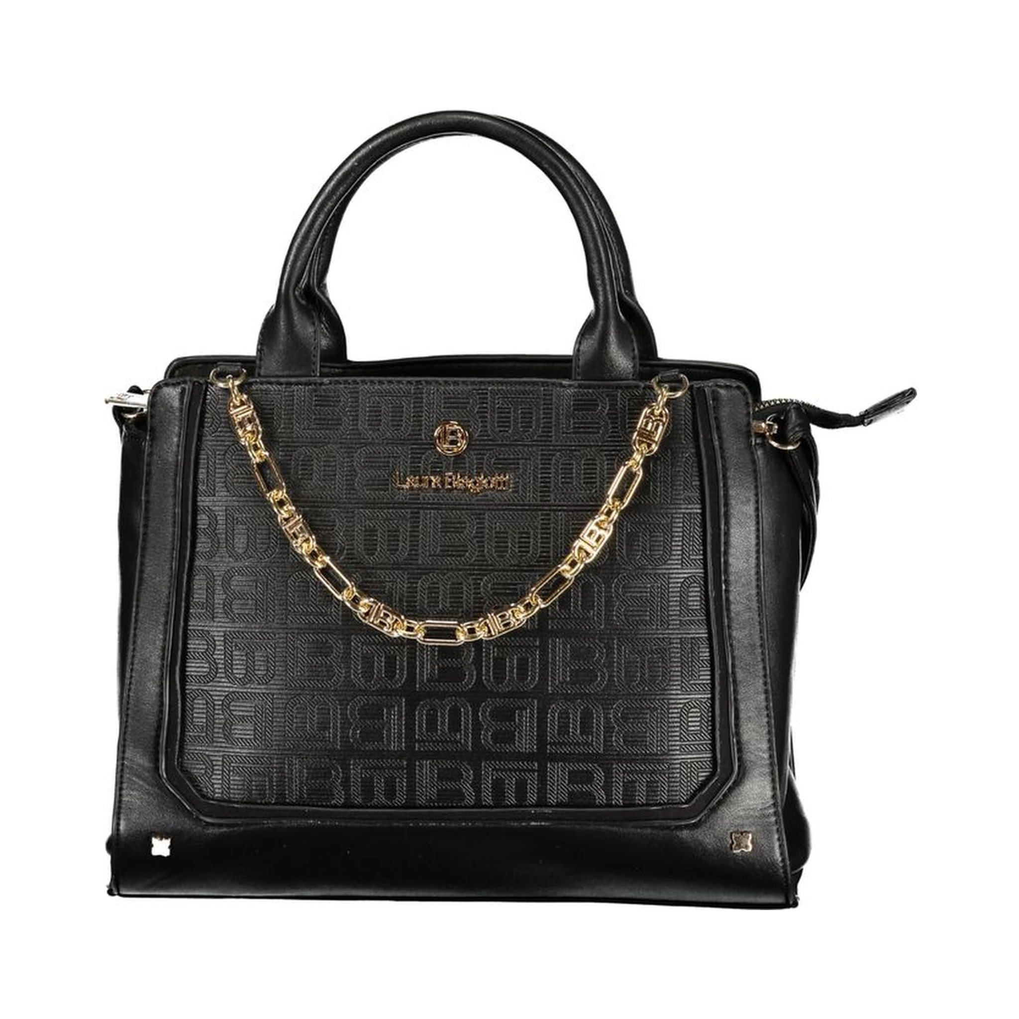 Black PVC Women Handbag