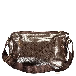 Bronze Polyester Women Handbag