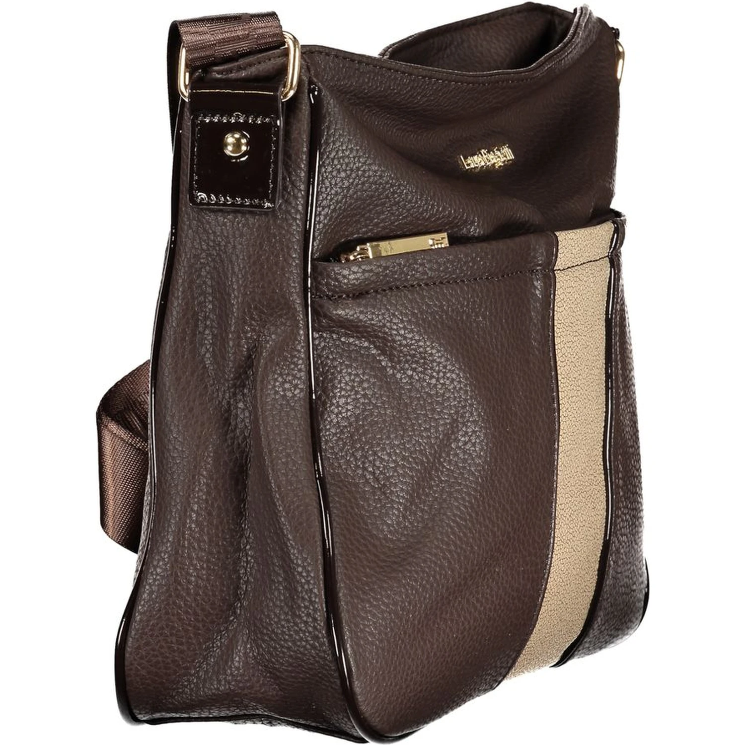 Brown PVC Women Handbag