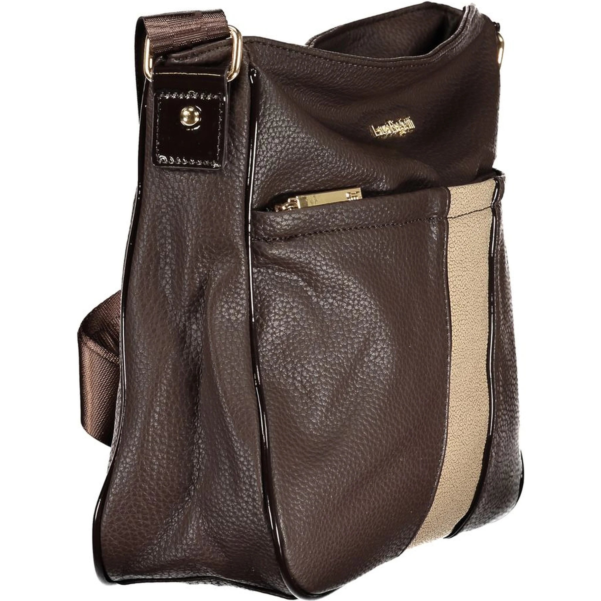 Brown PVC Women Handbag