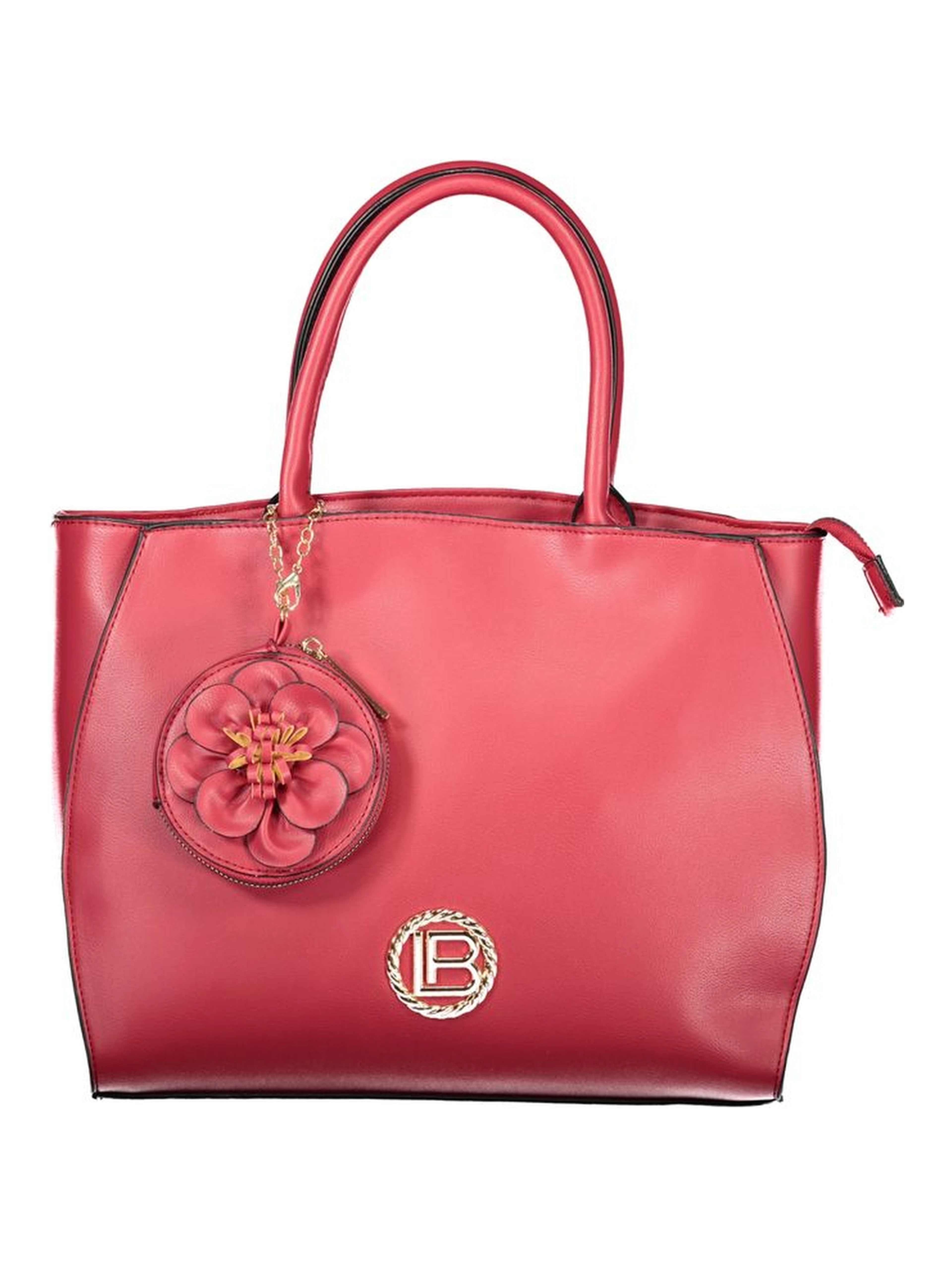 Red PVC Women Handbag