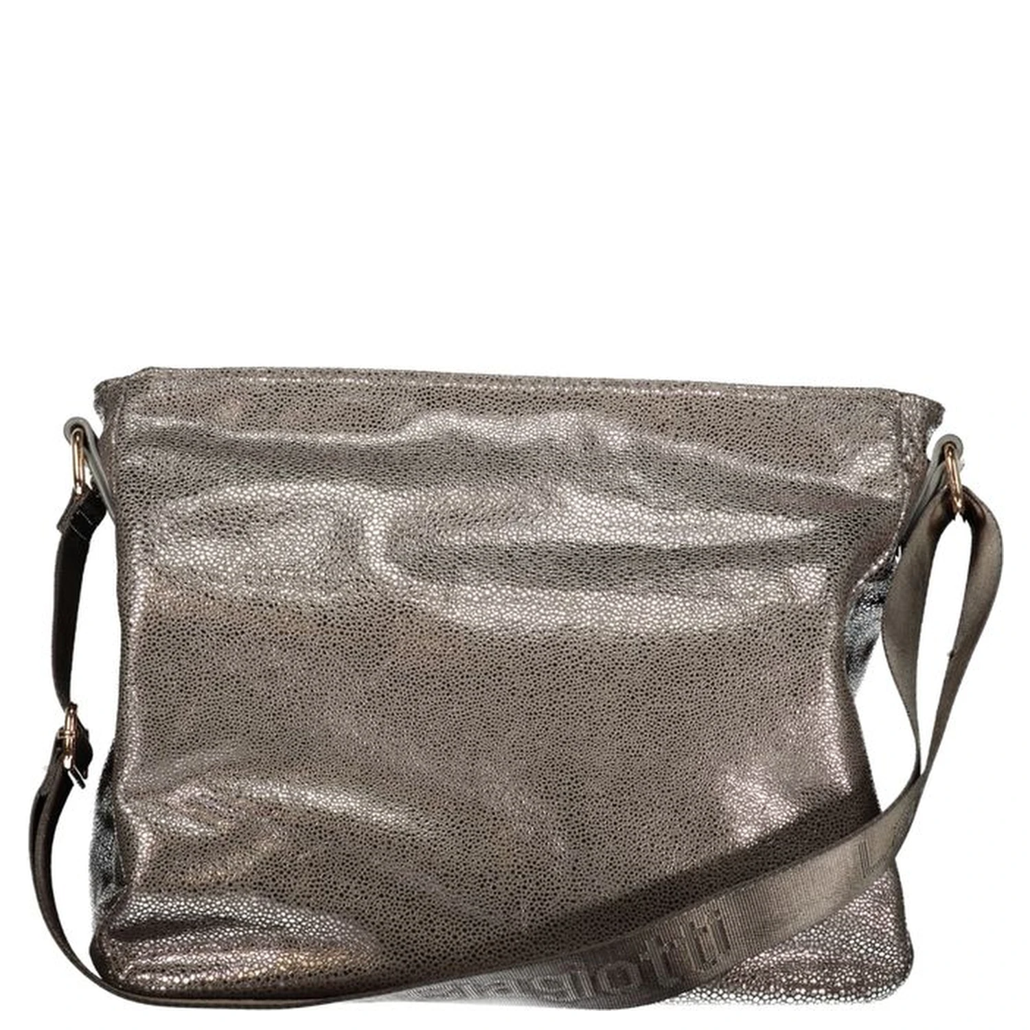 Gray Polyester Women Handbag