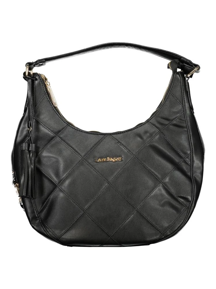 Black PVC Women Handbag