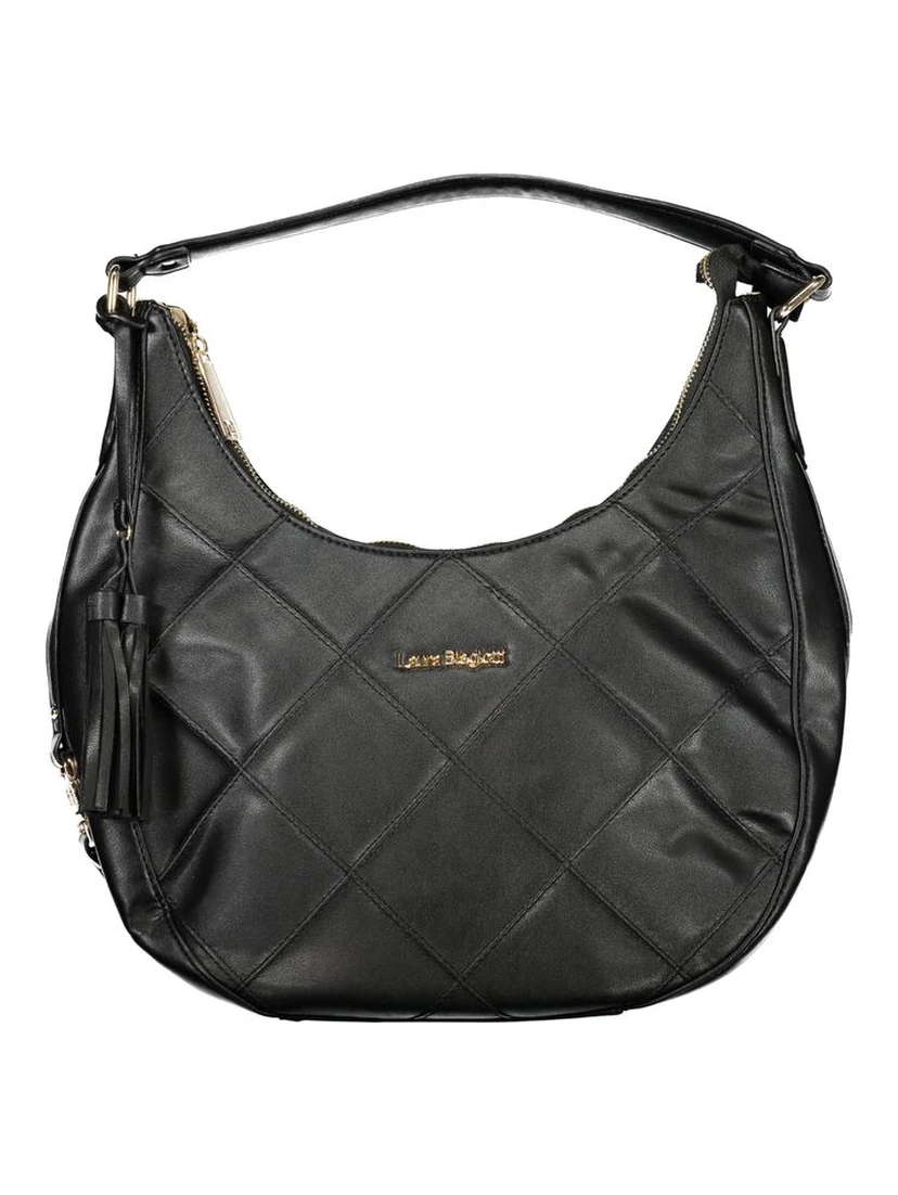 Black PVC Women Handbag