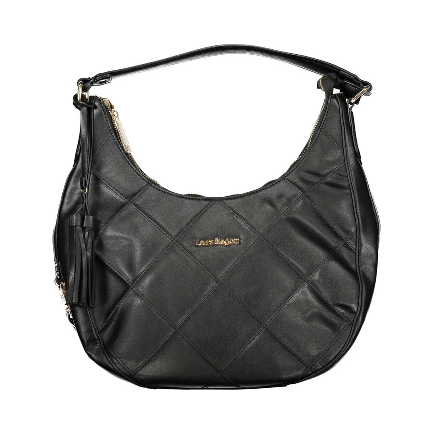 Black PVC Women Handbag
