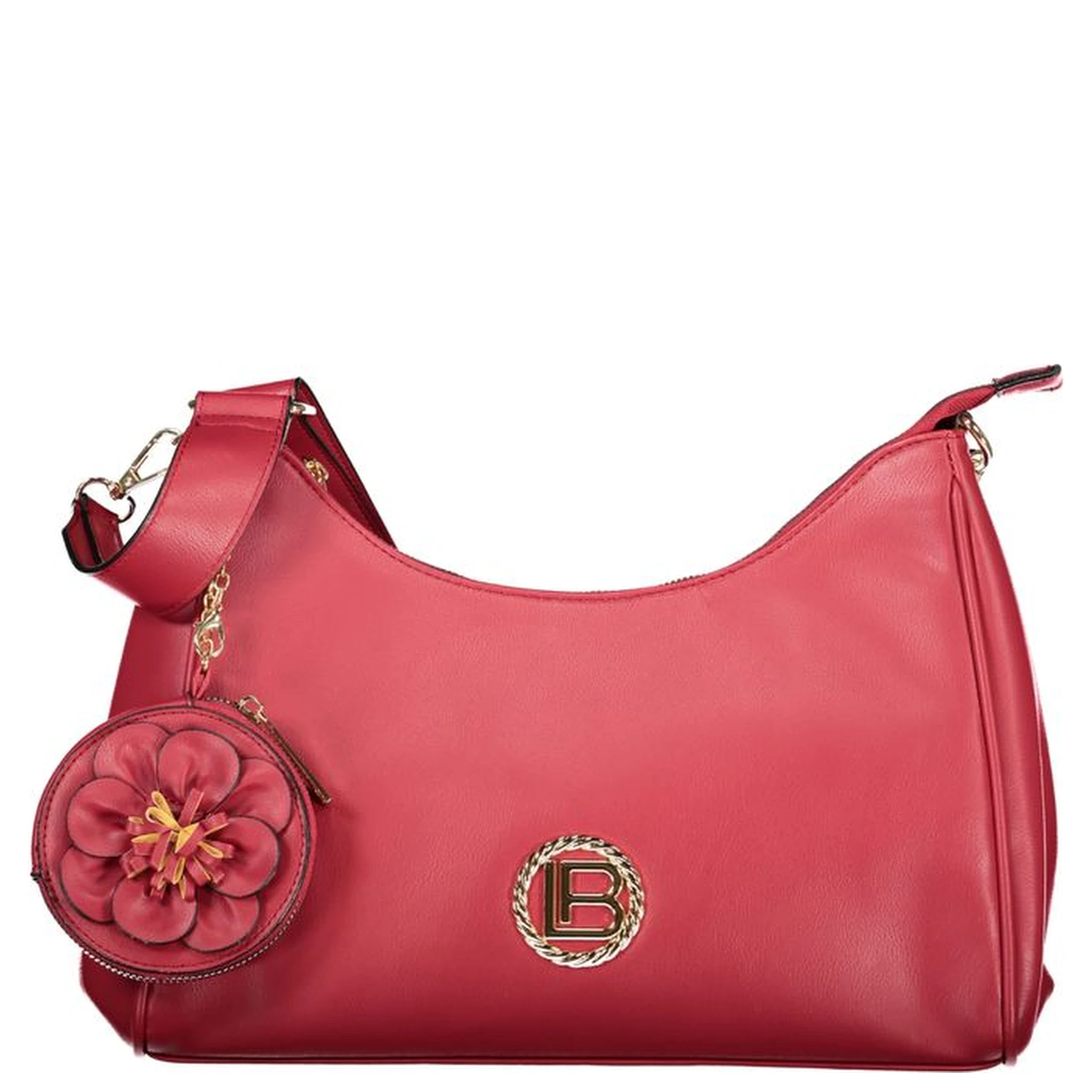Red PVC Women Handbag