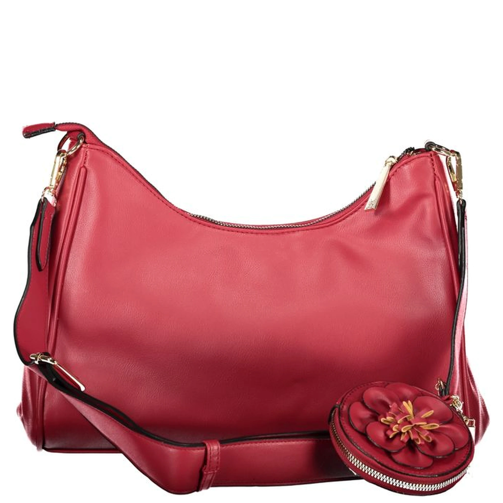 Red PVC Women Handbag