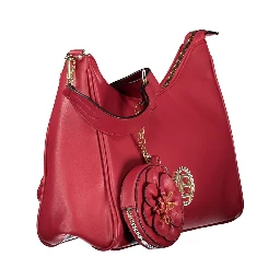 Red PVC Women Handbag