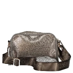 Gray Polyester Women Handbag