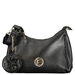 Black PVC Women Handbag