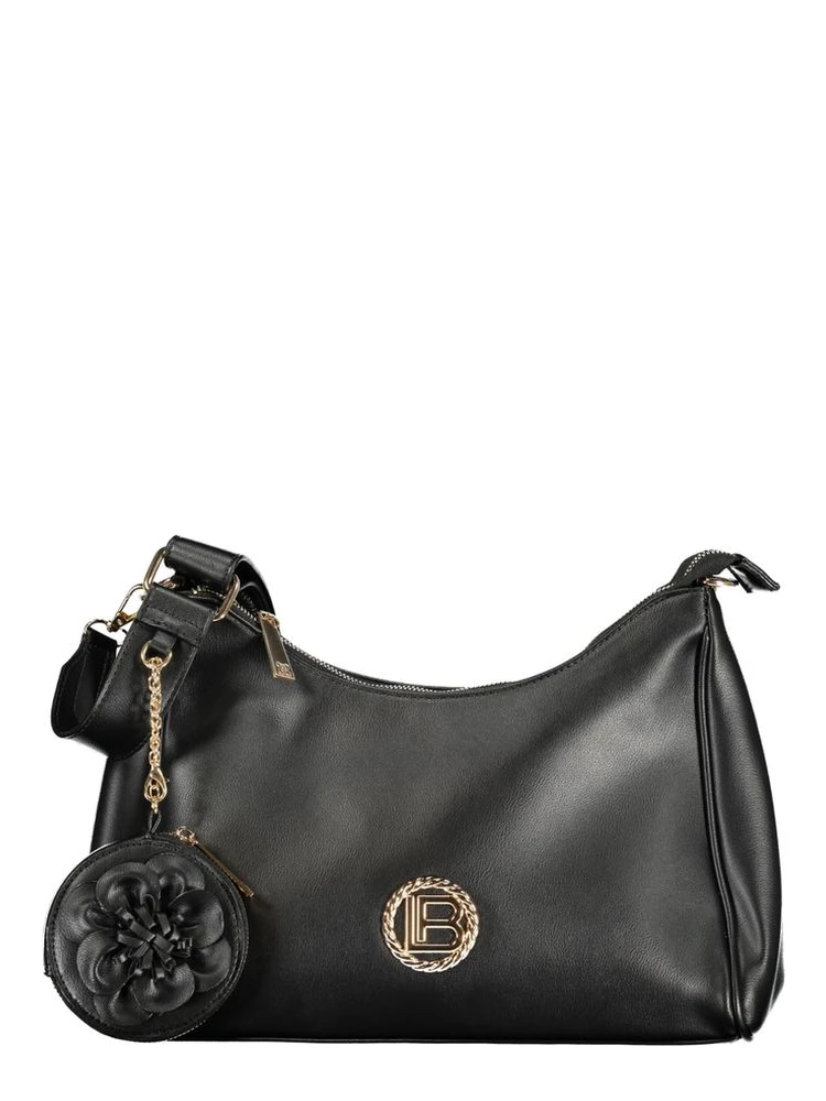 Black PVC Women Handbag