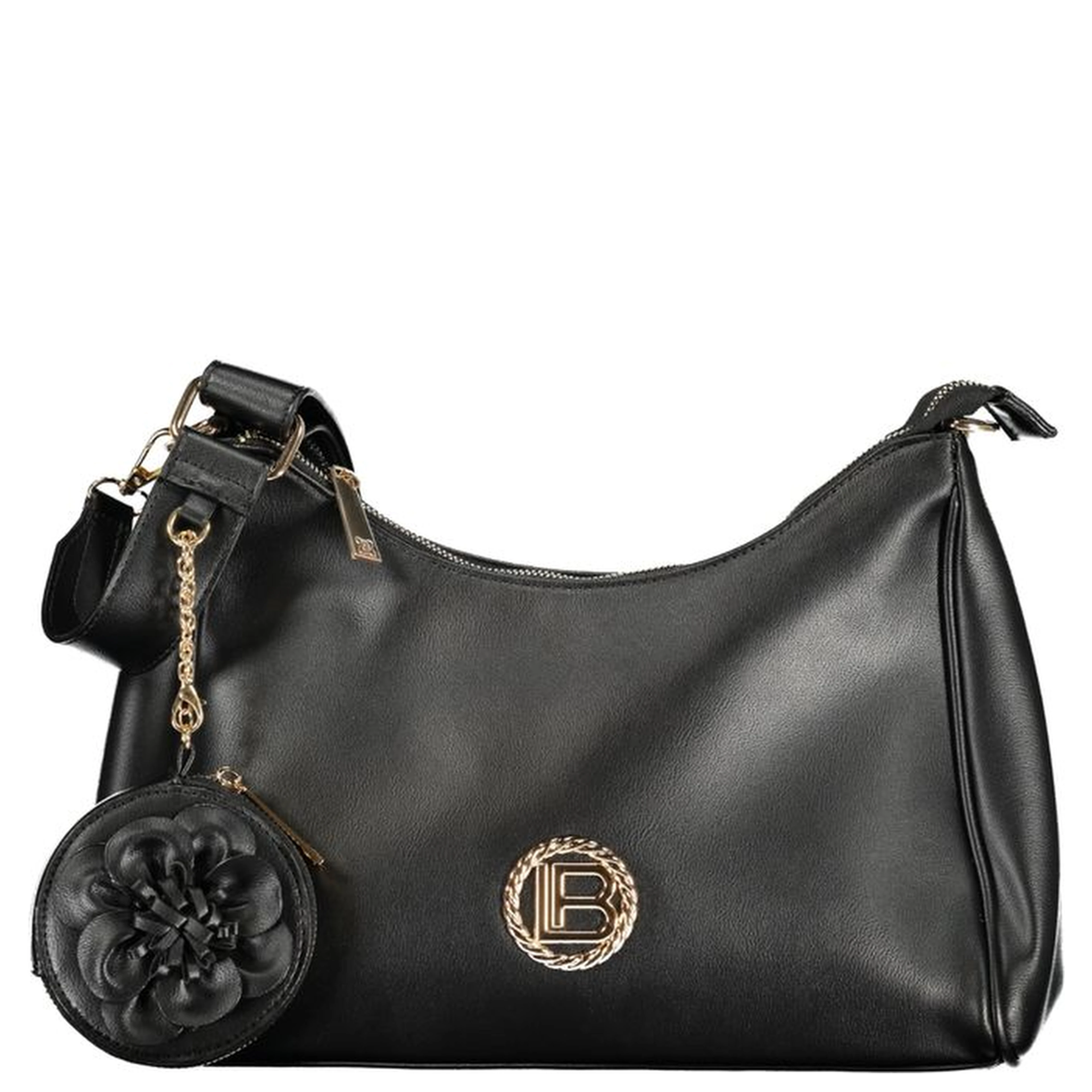 Black PVC Women Handbag
