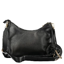 Black PVC Women Handbag