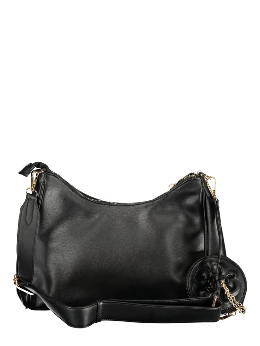 Black PVC Women Handbag