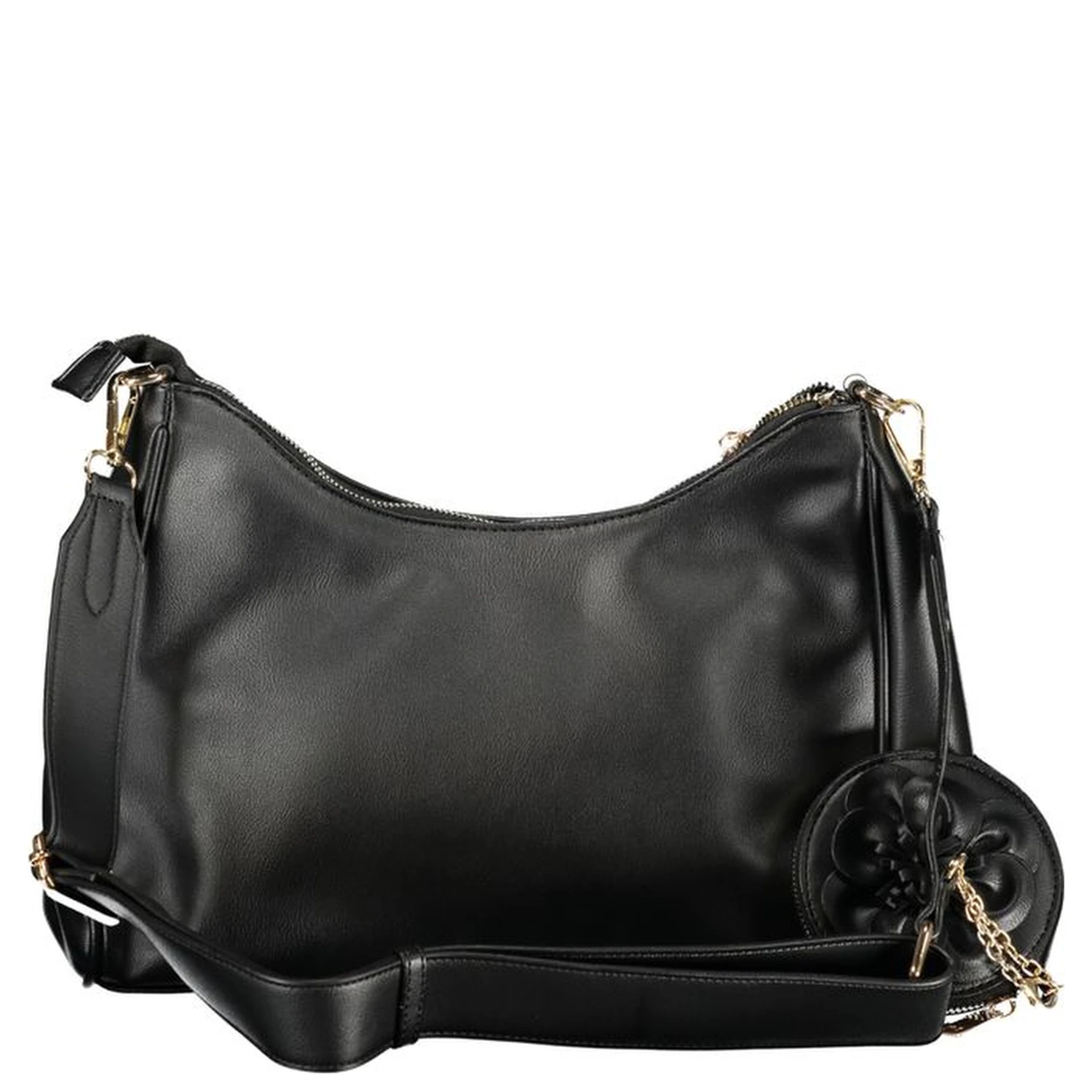 Black PVC Women Handbag