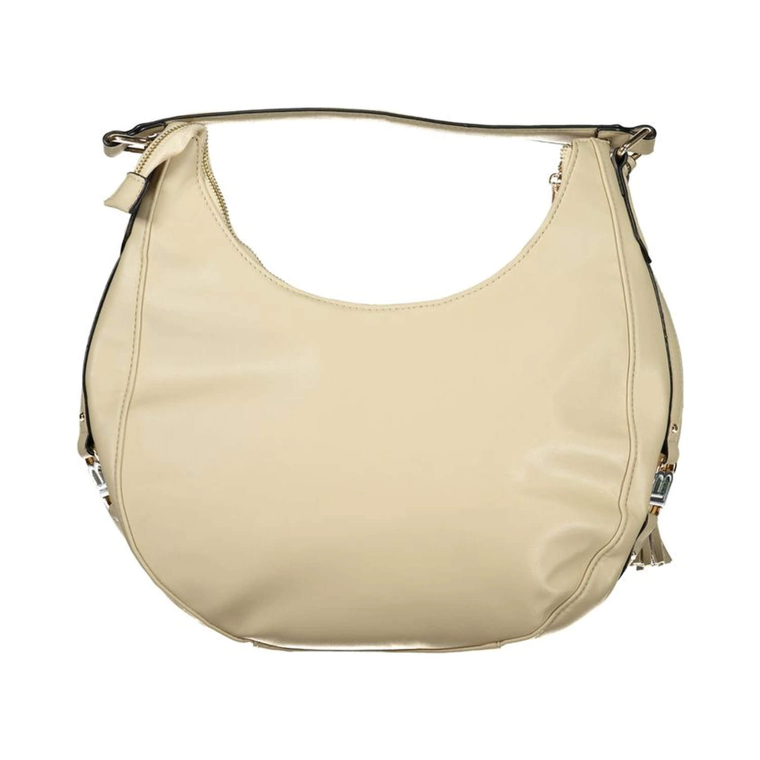 Beige PVC Women Handbag