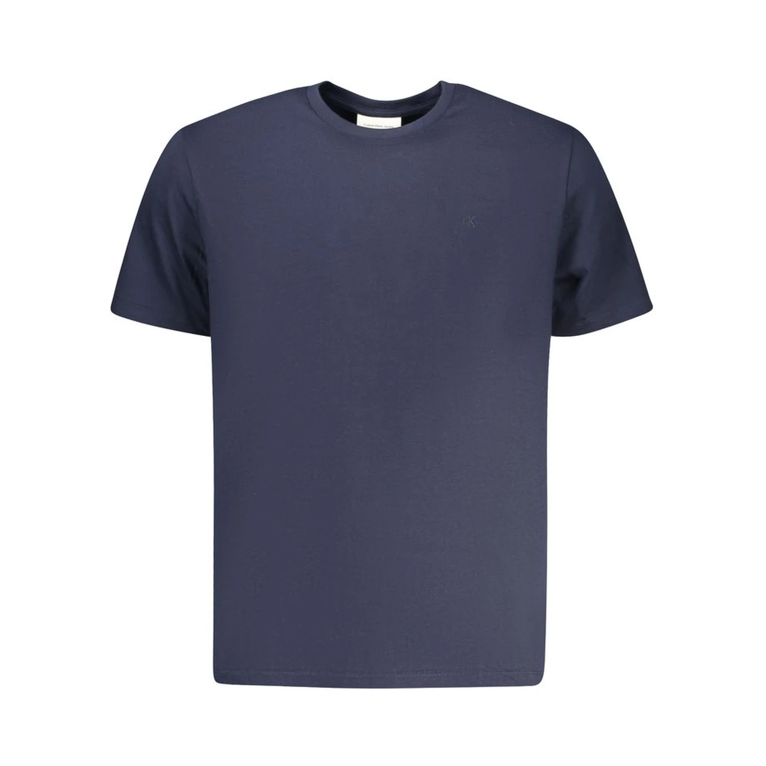 Blue Cotton Men T-Shirt