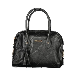 Black PVC Women Handbag