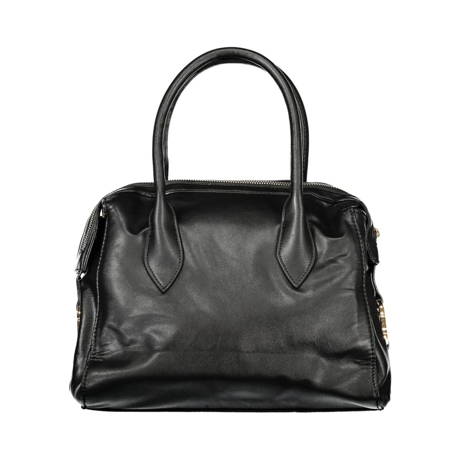 Black PVC Women Handbag