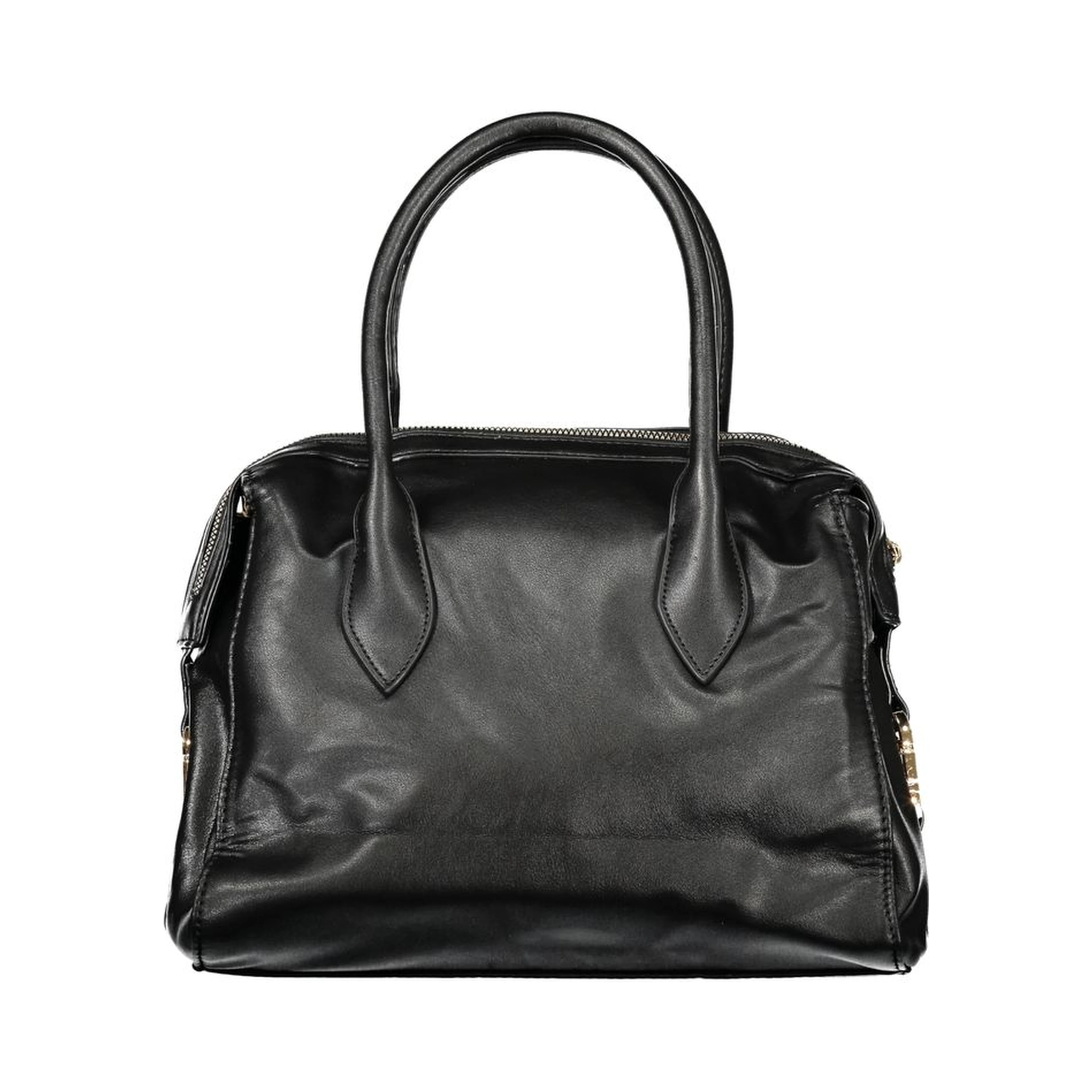 Black PVC Women Handbag