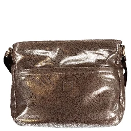 Bronze Polyester Women Handbag