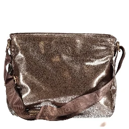 Bronze Polyester Women Handbag