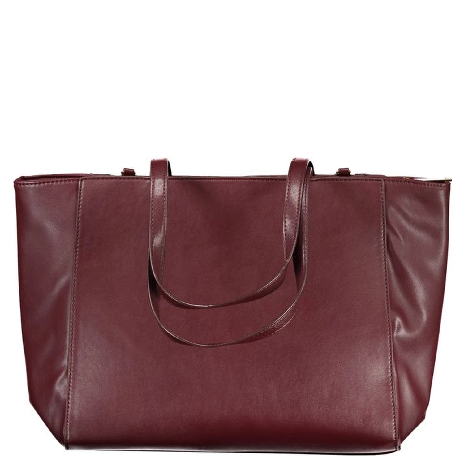 Red PVC Women Handbag