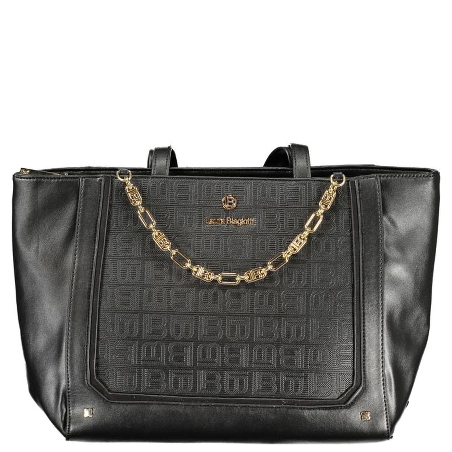 Black PVC Women Handbag