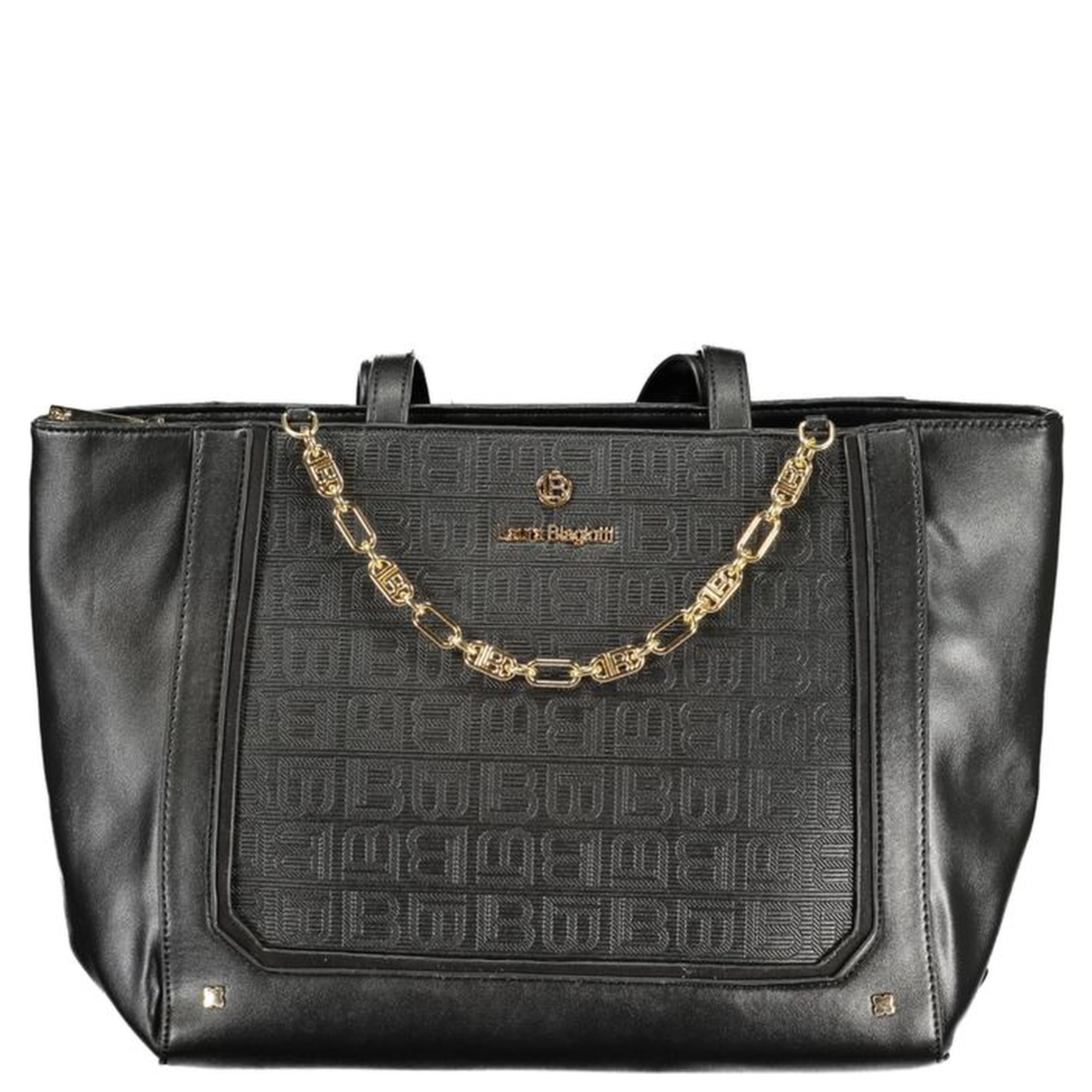 Black PVC Women Handbag