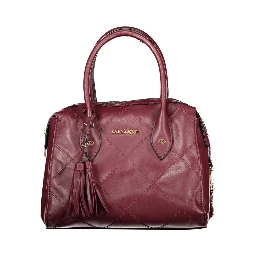 Red PVC Women Handbag