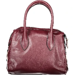 Red PVC Women Handbag