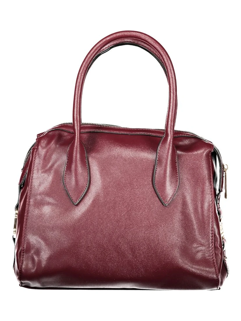 Red PVC Women Handbag