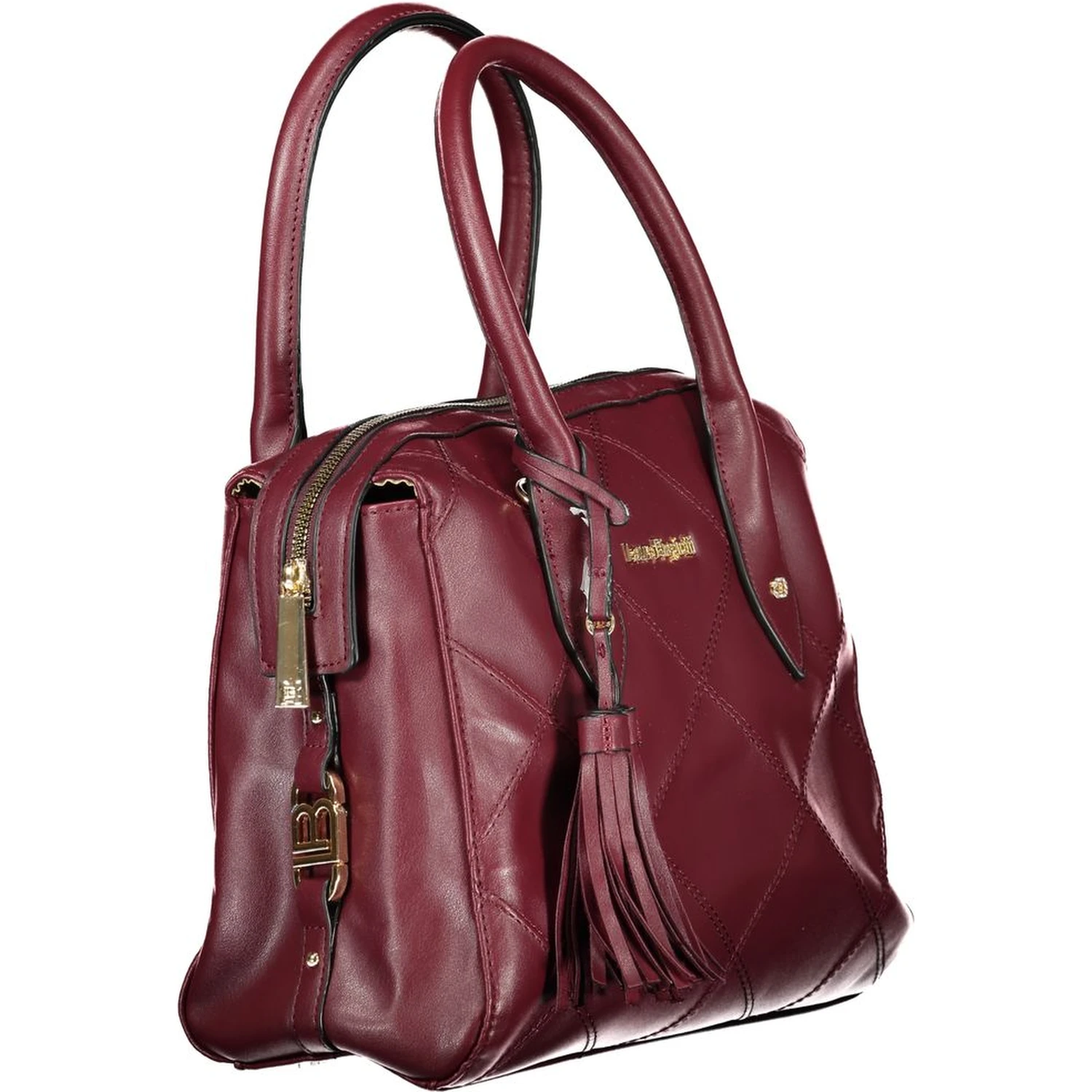 Red PVC Women Handbag