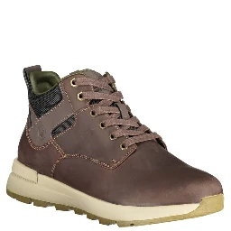 Brown Leather Men Boot