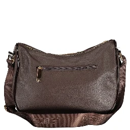 Brown PVC Women Handbag